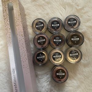 Bare Minerals set of 10 eyeshadows